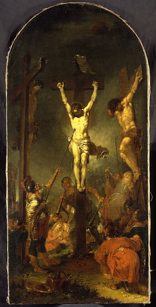 The Crucifixion of Christ, 1778, Januarius Zick