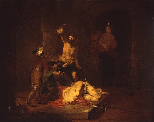 The Beheading of John the Baptist, , Januarius Zick