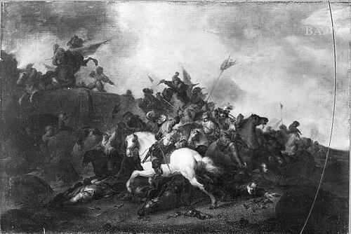 battle, 1757, Januarius Zick