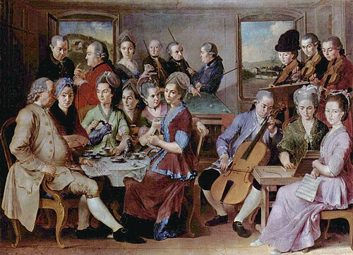 Portrait of the Remy Family from Bensdorf near Koblenz, 1776, Januarius Zick