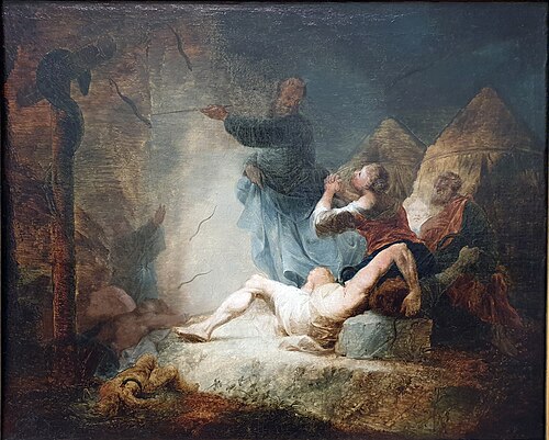 The Brazen Serpent, 1754, Januarius Zick