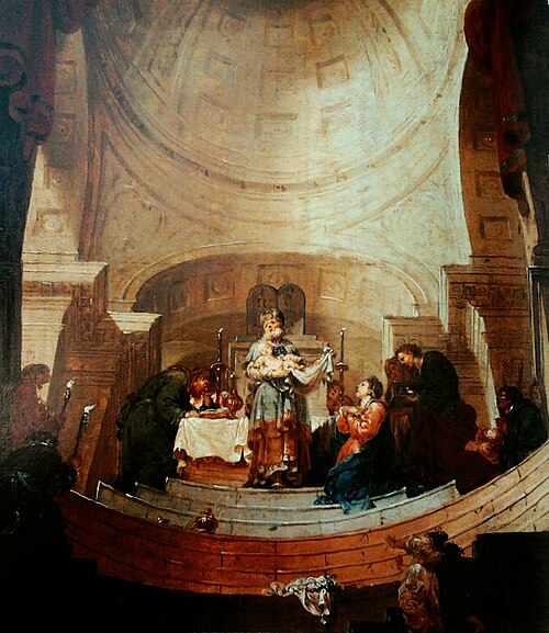 Presentation in the Temple., , Januarius Zick