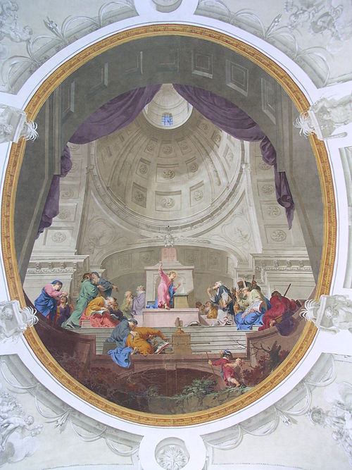 The twelve-year-old Jesus in the Temple, 1784, Januarius Zick