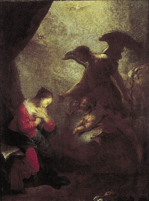 The Annunciation, 1773, Januarius Zick