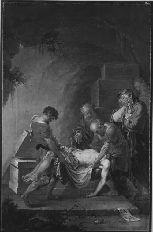 Grablegung Christi, 1763, Januarius Zick