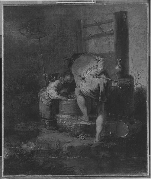 Der Fischzuber, 1760, Januarius Zick