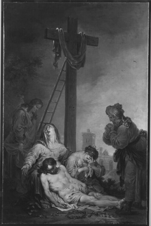 Kreuzabnahme, 1763, Januarius Zick