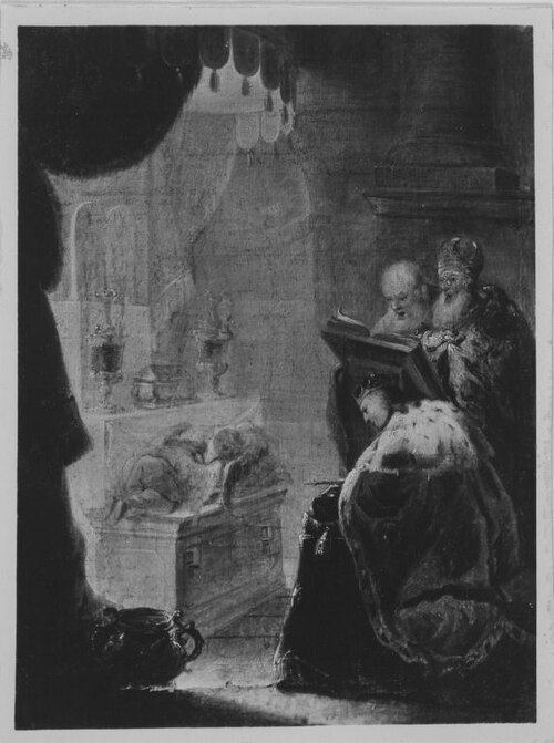 Salomons Gebet zur Tempeleinweihung, 1753, Januarius Zick