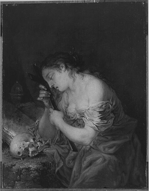 Hl. Maria Magdalena als Büßerin, 1769, Januarius Zick