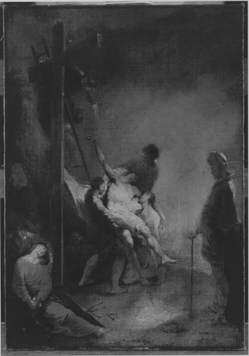 The descent from the Cross, 1756, Januarius Zick