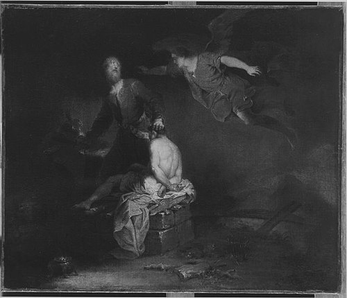Abrahams Opfer, 1757, Januarius Zick