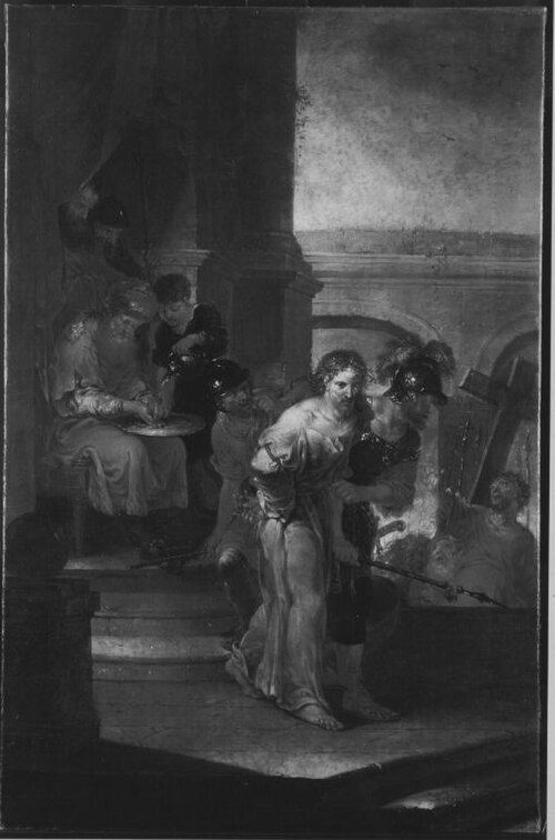 Christus wird zum Tode verurteilt, 1763, Januarius Zick