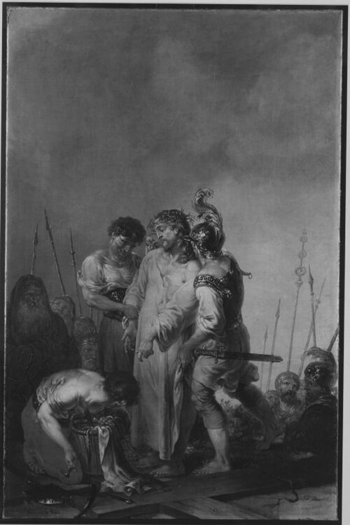 Christus wird seiner Kleider beraubt, 1763, Januarius Zick
