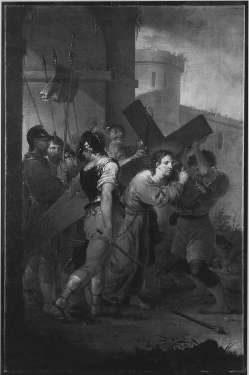 Christus trägt das Kreuz, 1763, Januarius Zick