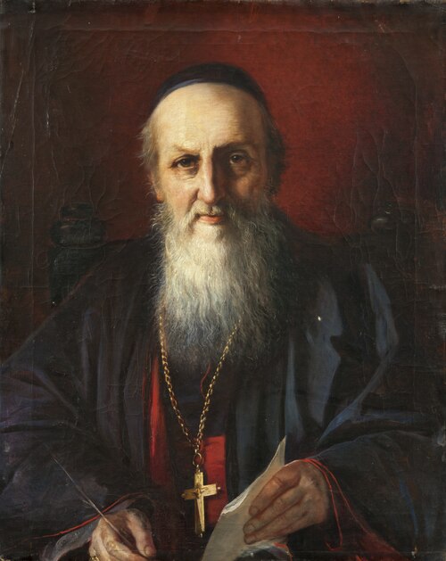 The Armenian Bishop Adoardo, 1870, Elisabeth Jerichau-Baumann