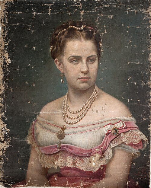Queen Olga of Greece, 1868, Elisabeth Jerichau-Baumann