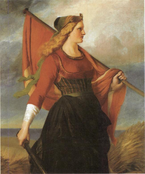 Mor Danemark, 1851, Elisabeth Jerichau-Baumann