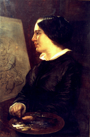 Autoportrait, 1858, Elisabeth Jerichau-Baumann