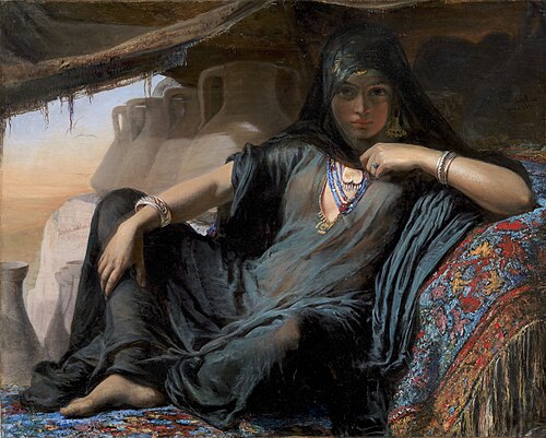 An Egyptian Pot Seller at Gizeh, 1876, Elisabeth Jerichau-Baumann