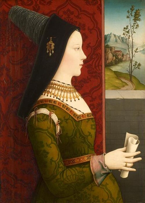 Portrait of Mary of Burgundy, 1500, Niklas Reiser