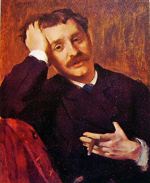 Portrait de Lorenzo Pagans, 1882, Edgar Degas