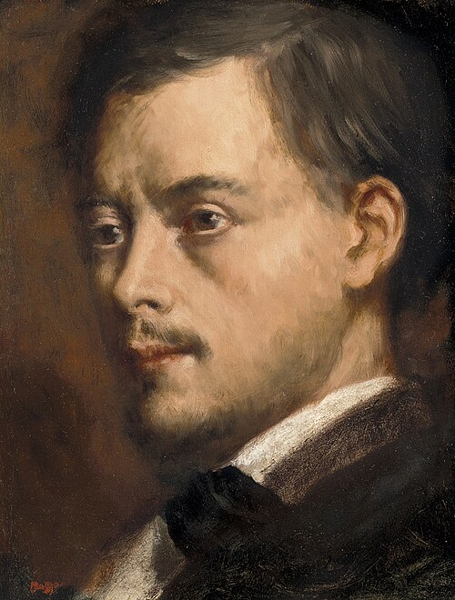 Head of a Man, 1864, Edgar Degas