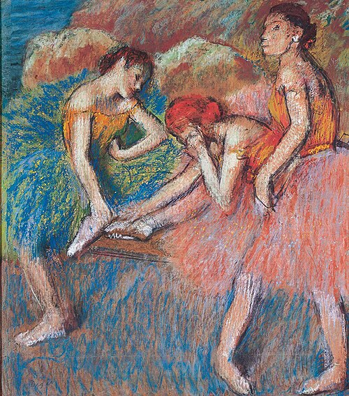Danseuses au repos, 1898, Edgar Degas