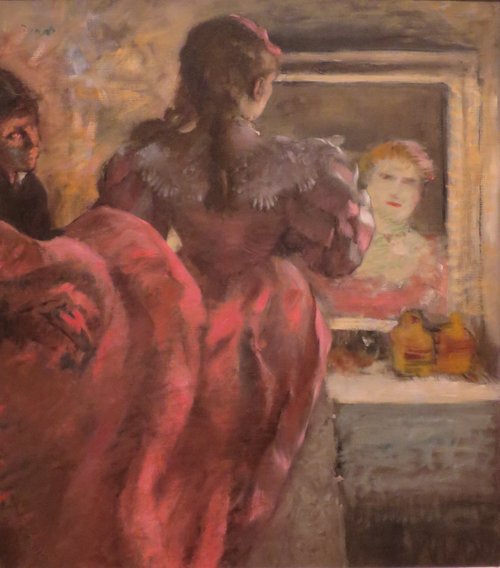 Artiste dans sa loge, 1879, Edgar Degas