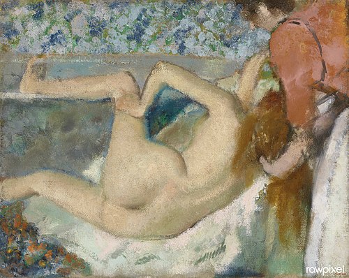 After the Bath, 1895, Edgar Degas