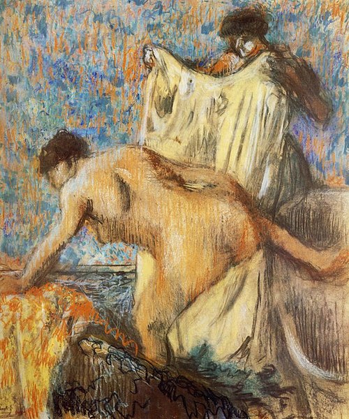 Après le bain, 1888, Edgar Degas