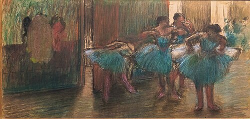 Danseuses au foyer, 1905, Edgar Degas