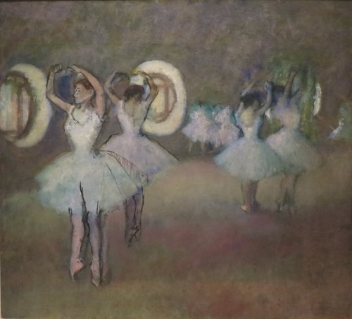 Répétition au foyer de la danse, , Edgar Degas