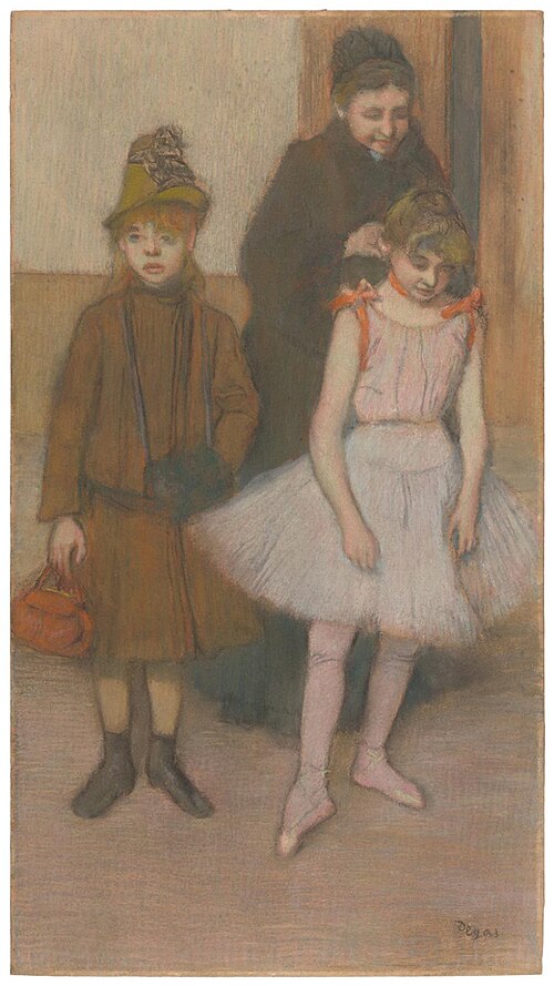 La famille Mante, 1884, Edgar Degas