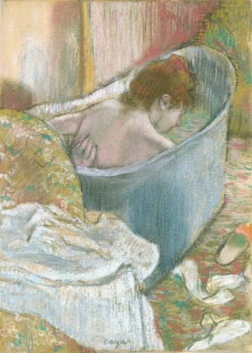 The Bath, , Edgar Degas