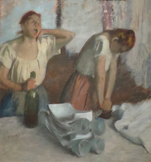 Les repasseuses, 1884, Edgar Degas