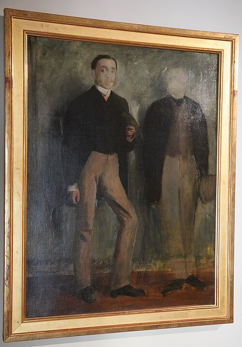 Deux hommes en pied, 1862, Edgar Degas
