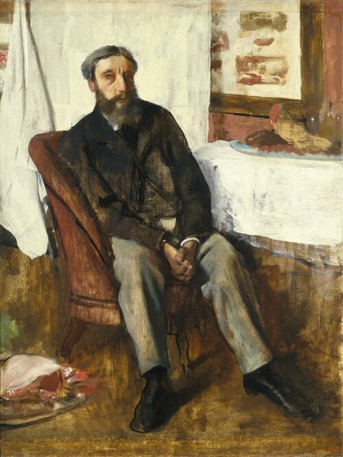 Portrait of a Man, 1866, Edgar Degas