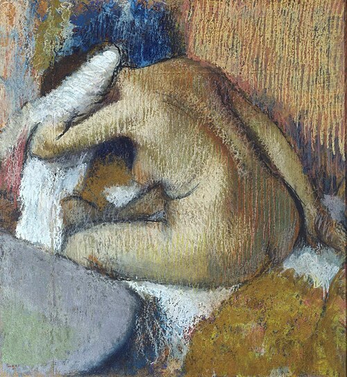 After the Bath, 1897, Edgar Degas