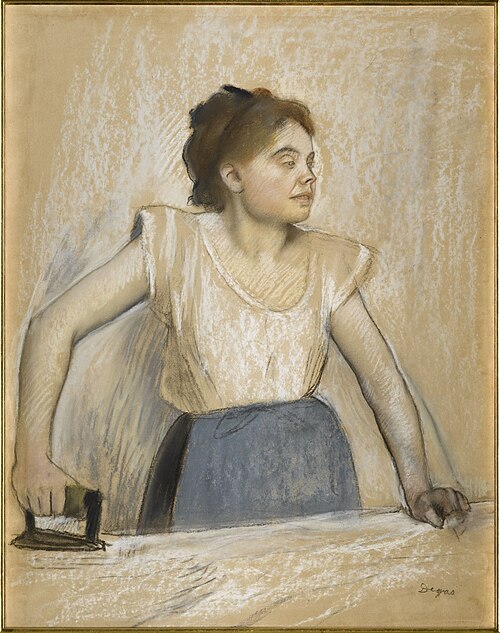 La repasseuse, 1869, Edgar Degas
