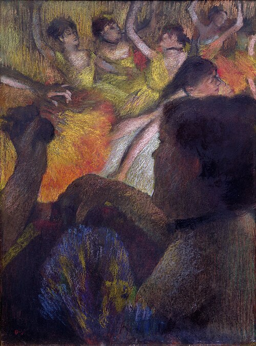 Theater Box, 1885, Edgar Degas