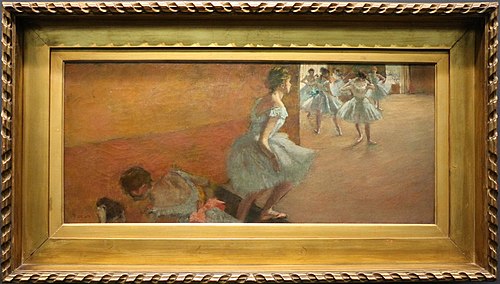 Danseuses montant un escalier, 1886, Edgar Degas