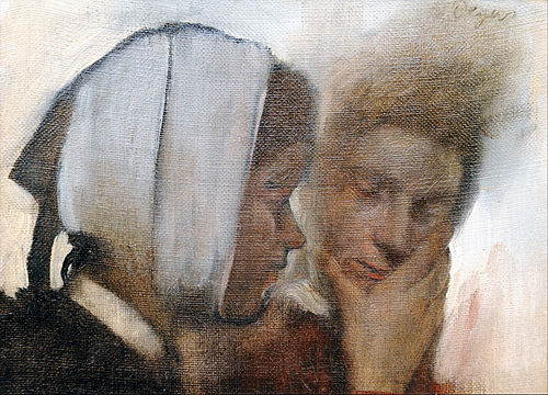 Les Blanchisseuses, 1871, Edgar Degas