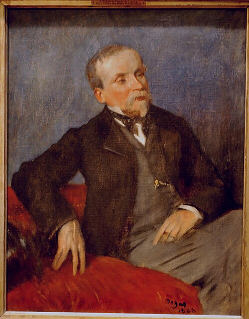 Évariste de Valernes, 1868, Edgar Degas
