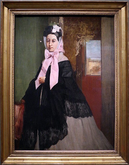 Thérèse de Gas, 1863, Edgar Degas