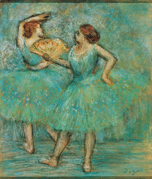 Two Dancers, 1905, Edgar Degas