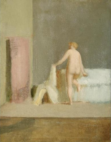La Femme du roi Candaule, 1856, Edgar Degas