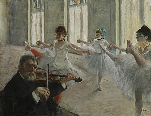 The Rehearsal, 1878, Edgar Degas