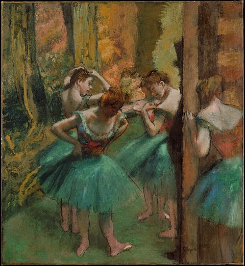 Dancers, Pink and Green, 1890, Edgar Degas