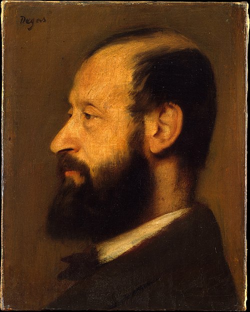 Joseph-Henri Altès, 1868, Edgar Degas