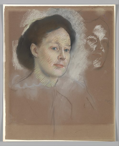 The Artist's Cousin, Probably Mrs. William Bell (Mathilde Musson, 1841–1878), 1873, Edgar Degas